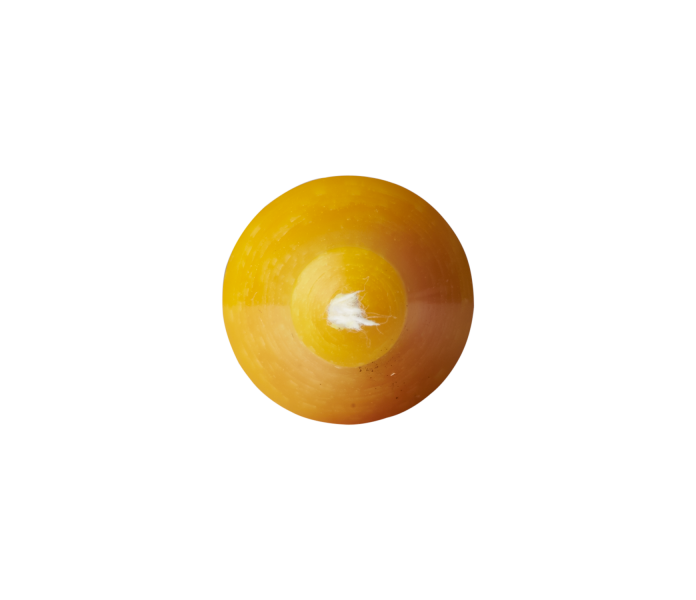 509 180 41 affari rustic kruunukynttila okra okran keltainen 18 cm 2 kuva