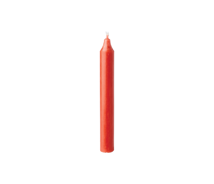 509 180 42 affari rustic kruunukynttila syksyn punainen 18 cm kuva