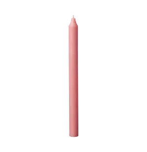 Affari Rustic kruunukynttilä pinkki 28cm kuva