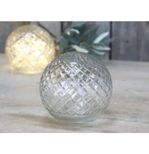 Chic Antique lasinen pallo 12,5 cm kuva
