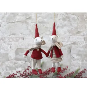 Chic Antique jouluhiiri poika Julius 23 cm kuva