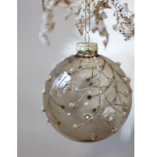 Chic Antique joulupallo savu 8 cm kuva