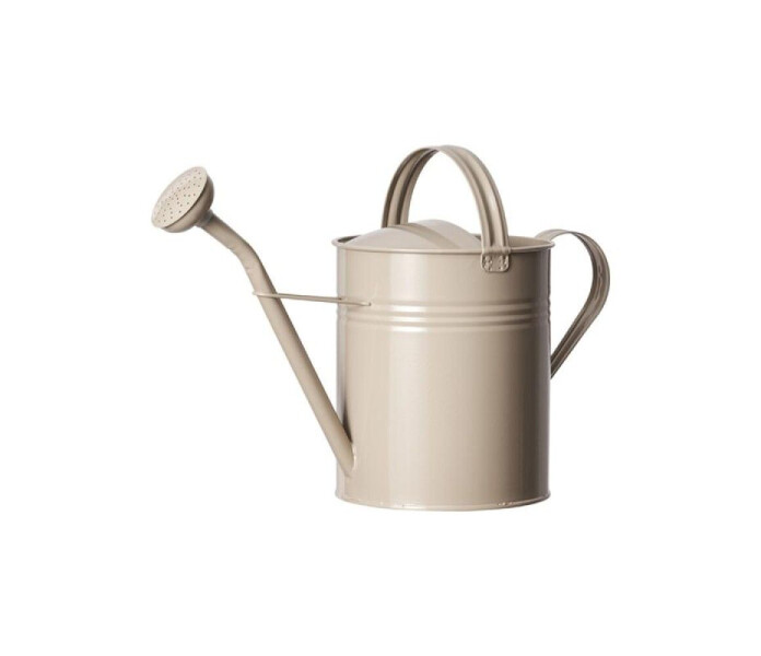 530197 lauvring beige taupe kastelukannu metalli metallia 10 l litraa kuva