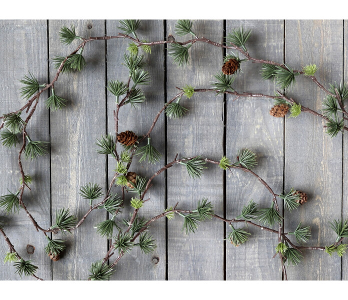 39048000 01 chic antique havukoynnos kavyilla girlang av barr och kottar 160 cm kuva