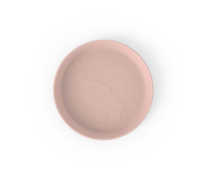 1726211 DonebyDeer silikonilautanen silikontallrik roosa rosa kuva