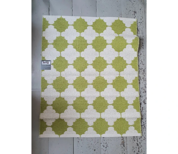 pappelina odd rare marre lime muovimatto sisamatto ulkomatto ulkokayttoon ovimatto vihrea 70 x 90 cm 2 kuva