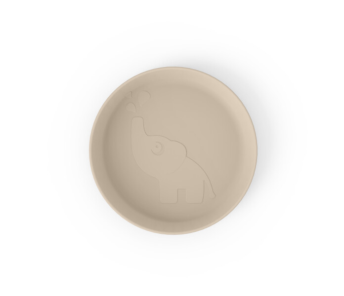 1726219 done by deer kiddish muovi lautanen hiekka beige plast tallrik sand beige kuva