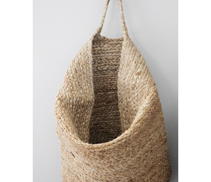 206230200 house doctor mira ruskea hamppu kori sailytyskori seinakori brun hampa korg forvaringskorg vaggkorg 2 kuva