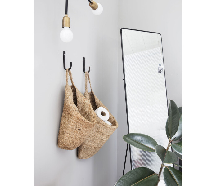 206230200 house doctor mira ruskea hamppu kori sailytyskori seinakori brun hampa korg forvaringskorg vaggkorg 3 kuva