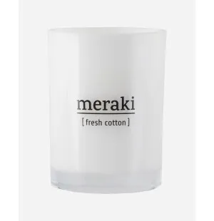 Meraki tuoksukynttilä 35h - Fresh Cotton kuva