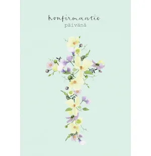Putinki Henna Adel 2-osainen kortti - Konfirmaatiopäivänä kuva