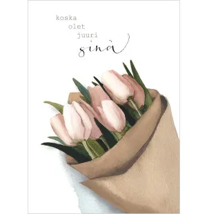 Putinki Henna Adel postikortti - Koska olet juuri sinä kuva