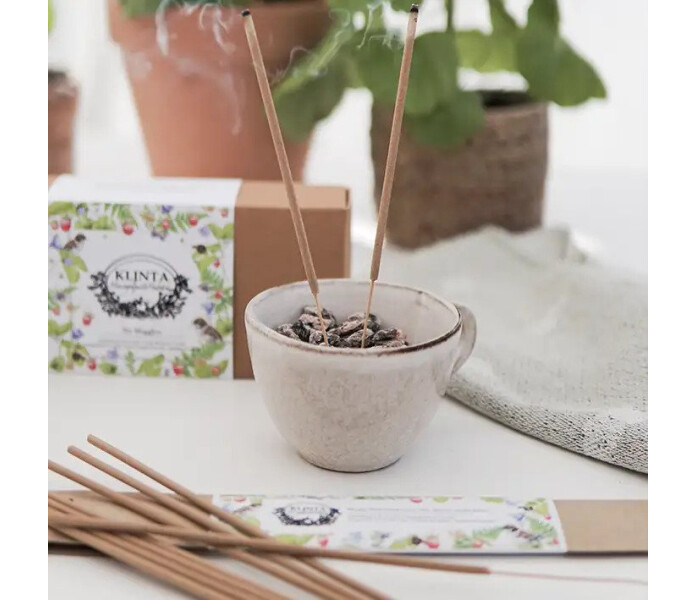 K80MYGG Klinta suitsuketikku rokelsepinne appelsiin apelsin laventeli lavendel hyttys mygg 2 kuva