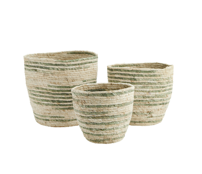 eg032921 madame stoltz maissilehti kori majsblad korg vaalea vihrea ljus gron kuva