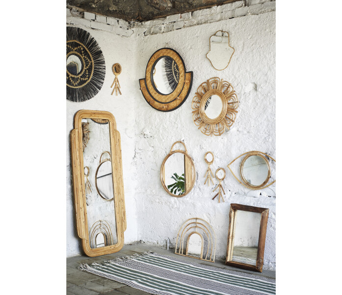 28137 madam stoltz sateenkaari peili bambu regnbage spegel 3 kuva