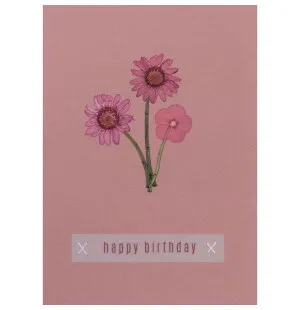 Räder 2-osainen kortti kuivakukalla - Happy Birthday kuva