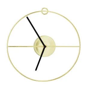 Bloomingville Selin seinäkello kulta 30 cm kuva