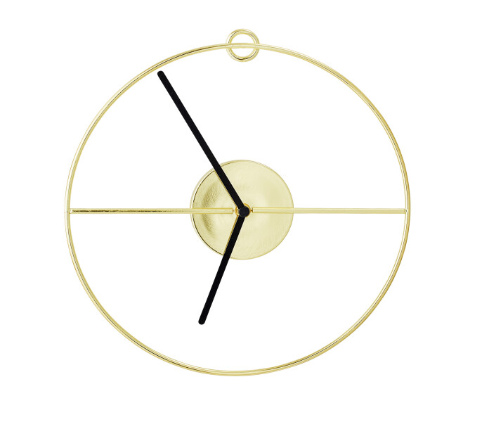 89110299 bloomingville selin seinakello ilman numeroita kulta vaggklocka utan nummer guld 30 cm kuva