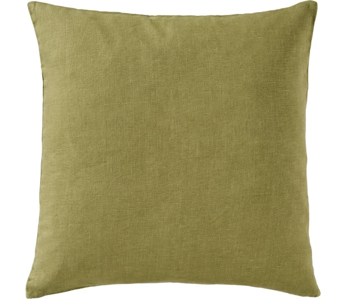 6203 73 ib laursen vihrea tyynynpaallinen pellava 50 x 50 cm kuva