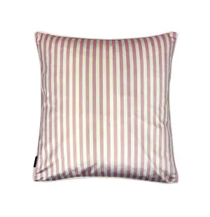 Vanilla Fly Pink / Creme Strip sametti tyynynpäällinen 50 x 50 cm kuva