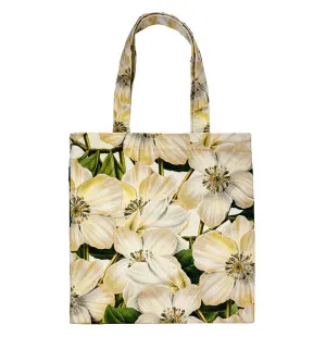 Vanilla Fly tote bag samettikassi jasmiinin kukka 45 x 45 cm  kuva