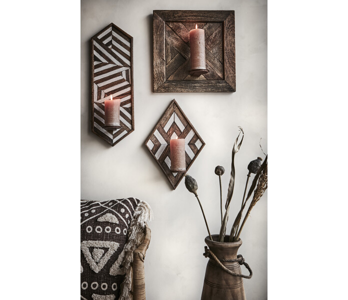 770 526 00 affari vector seinalampetti vaggljusstake ruskea valkoinen brun vit 5 kuva