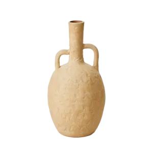 Affari Sahar maljakko keltainen / beige 15 x 30 cm kuva