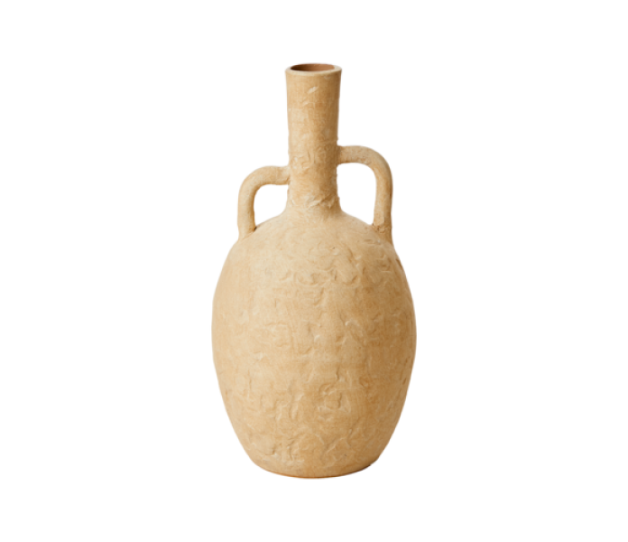 081 520 0 affari sahar keramiikka maljakko beige hiekka keramik vas beige sand kuva