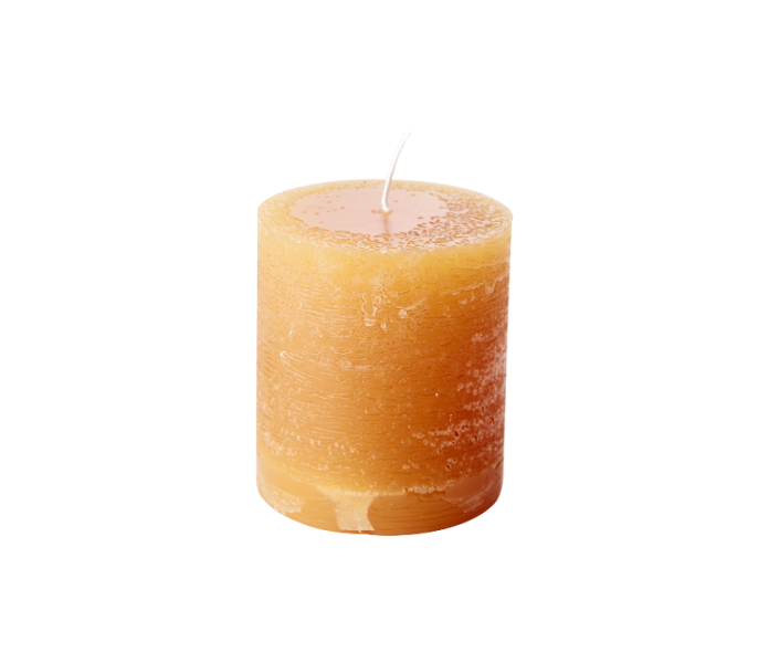 200 075 41 affari poytakynttila blockljus okra gul keltainen kuva