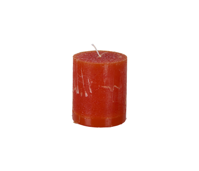 200 075 18 affari poytakynttila blockljus tumman oranssi mork orange kuva