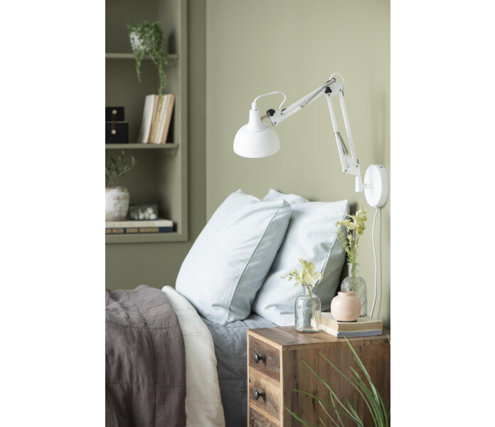 2845 11 ib laursen seinalamppu valkoinen vagglampa vit 3 kuva