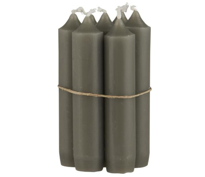 4171 79 ib laursen kruunukynttila kronljus tumman harmaa mork gra 11cm kuva