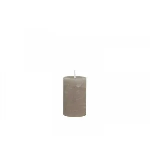 Chic Antique pöytäkynttilä pellava 8cm / 16h kuva