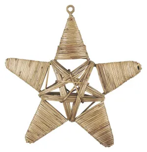 Ib Laursen tähti rottinki 19 × 20 cm kuva