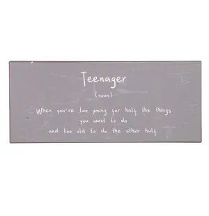 Ib Laursen kyltti - Teenager kuva