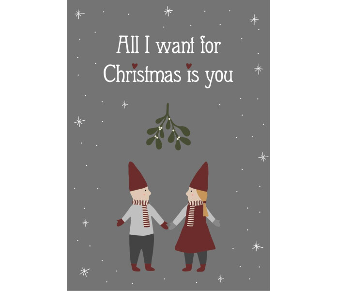 70157 00 ib laursen joulu jouluinen metallikyltti kyltti jul skylt kuva