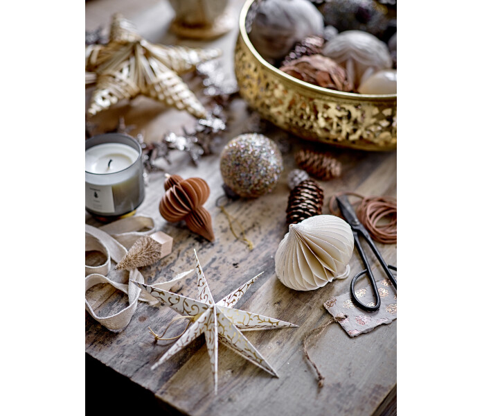 82052908 bloomingville paperi papper ornamentti ornament 2 kuva