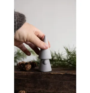 Storefactory Evert tonttu koriste harmaa 10 cm kuva