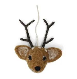 Én Gry & Sif huovutettu bambi kuva