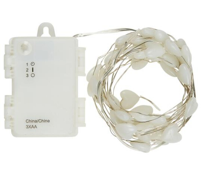 8751 00 Ib Laursen led valosarja 40 ulkokayttoon ljusslinga utomhus ajastin timer sydan hjarta 2 kuva