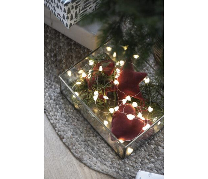 8751 00 Ib Laursen led valosarja 40 ulkokayttoon ljusslinga utomhus ajastin timer sydan hjarta 4 kuva