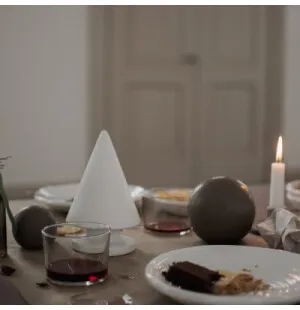 DBKD Christmas Tree kuusi valkoinen 16 cm kuva