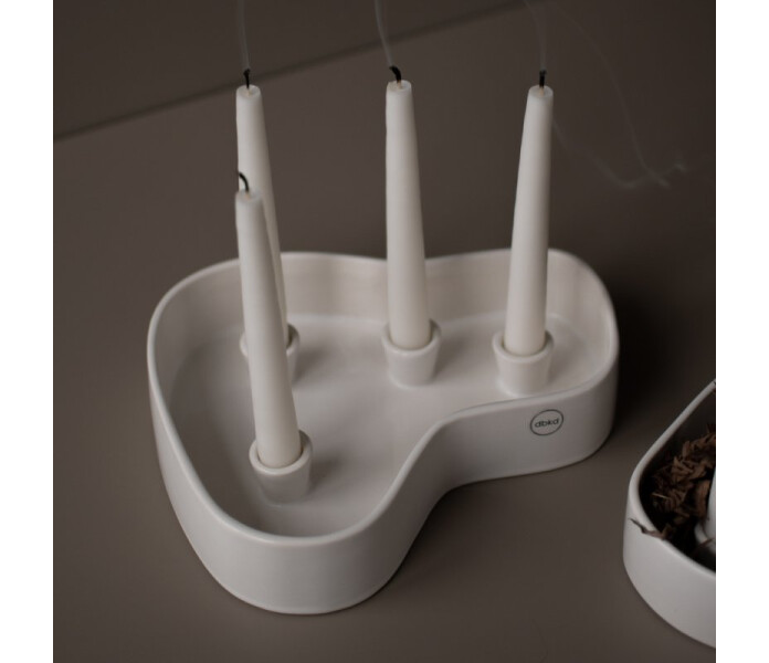 202070w dbkd fill me up valkoinen kynttilakulho kynttilanjalka vit ljusstake ljusskal kuva