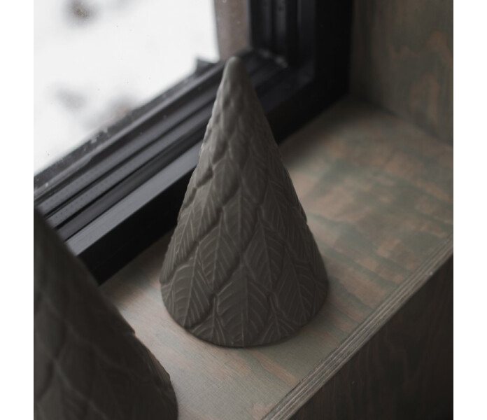 20212001m dbkd forest shiny mole vihrea koristepuu puu gron dekorationstra tra i keramik 2 kuva