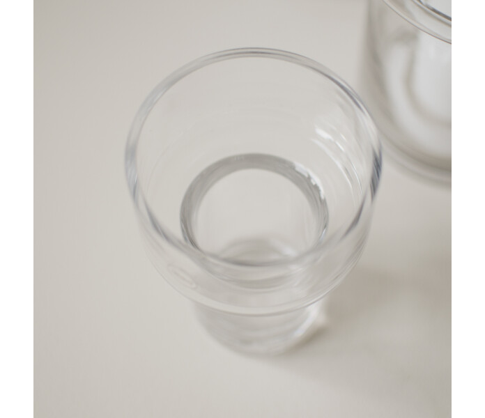 dbkd keeper small pieni kirkas lasinen maljakko lasimaljakko hyasinttimaljakko liten vas i klar glas 2 kuva