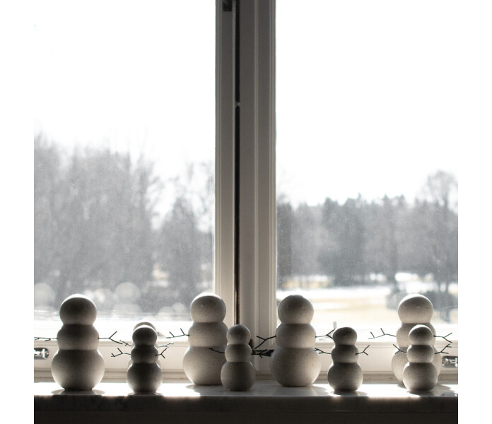 dbkd snowman mole dot lumiukko koriste snogubbe dekoration 3 kuva