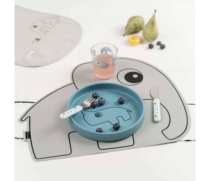 10685 Done by deer Elphee ruokailualusta bordsunderlag harmaa gra 1 kuva