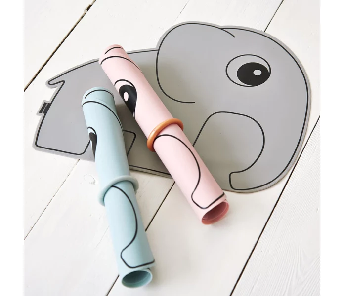 10685 Done by deer Elphee ruokailualusta bordsunderlag harmaa gra 3 kuva