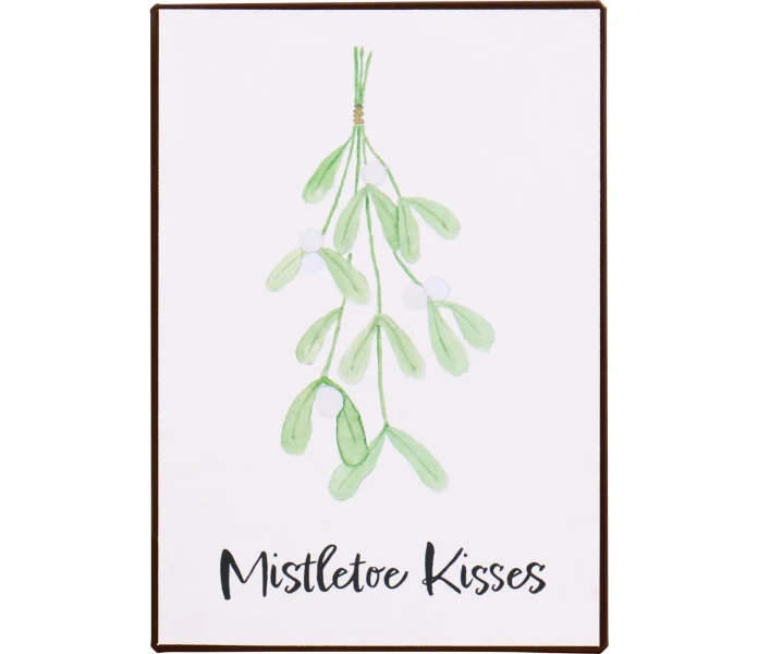 70245 00 ib laursen metallikyltti mistletoe kisses kuva