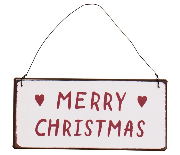 70249 00 ib laursen metallikyltti merry christmas kuva